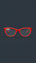 Gafas cat-eye colaboración Signal Red