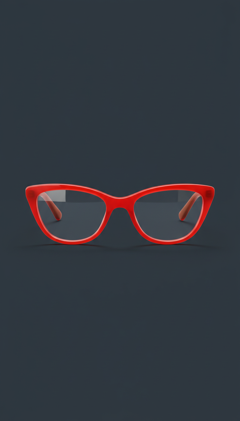 Gafas cat-eye colaboración Signal Red